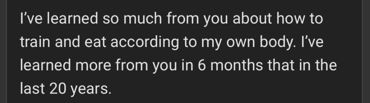 Coaching chat screenshot 8