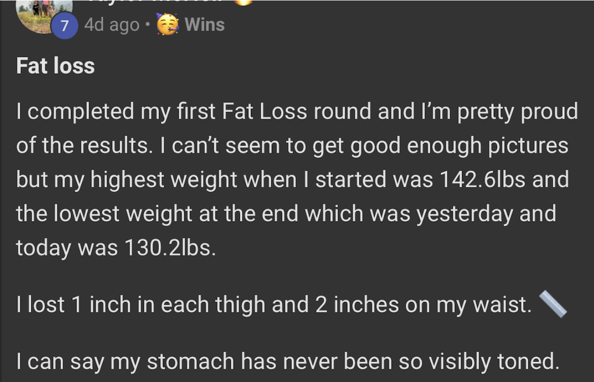 Coaching chat screenshot 7