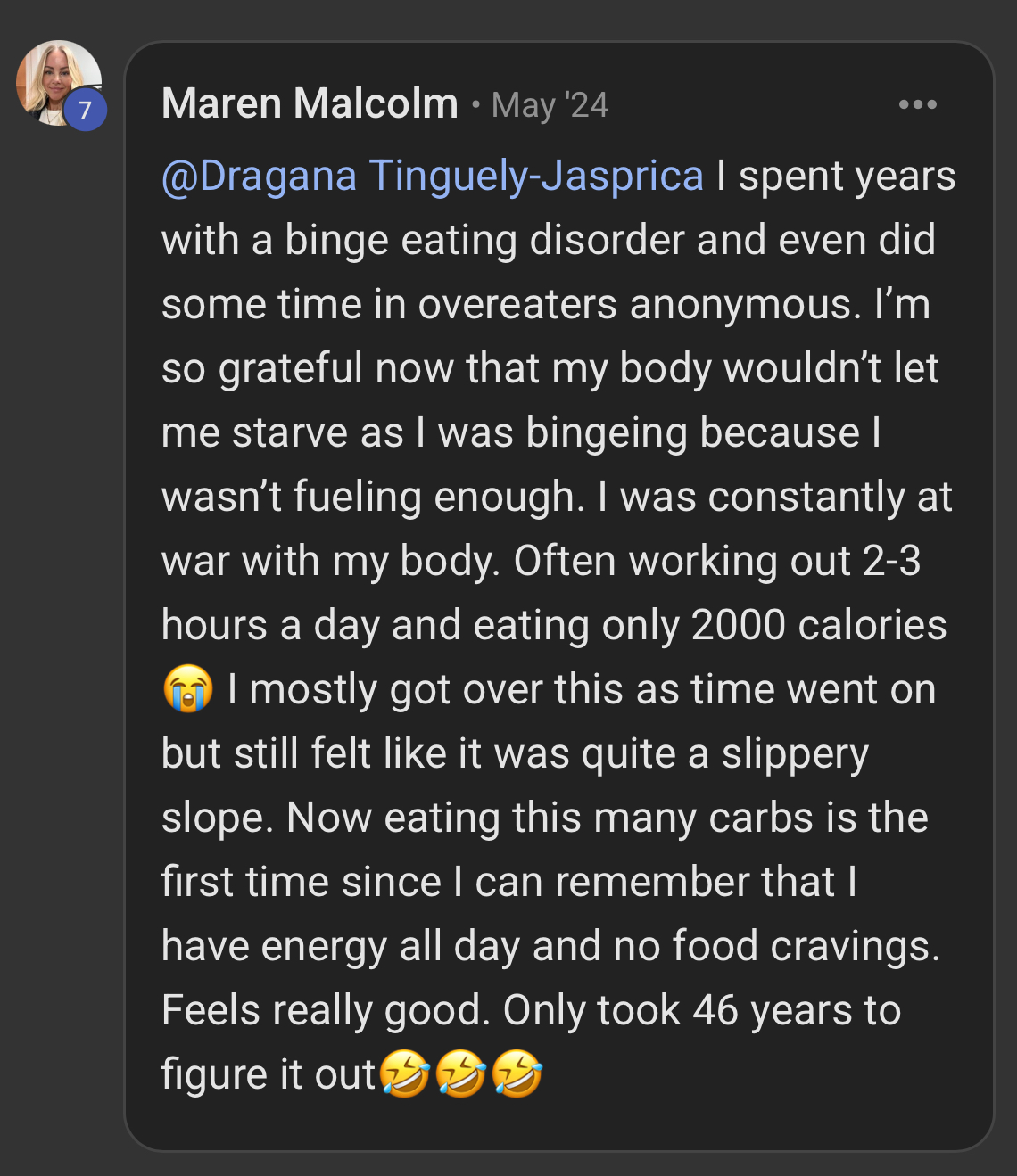 Coaching chat screenshot 31
