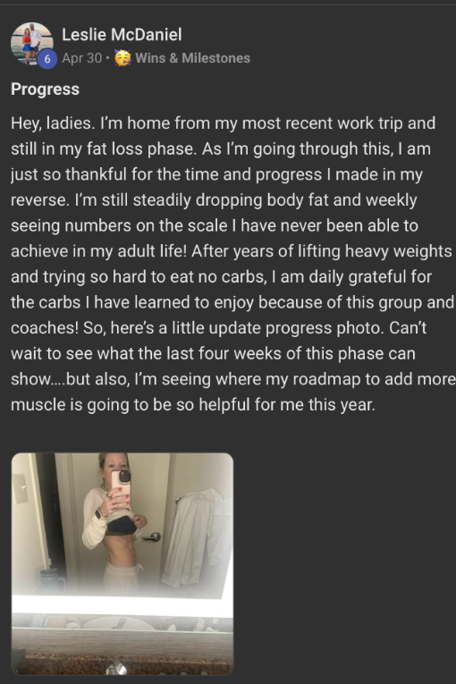 Coaching chat screenshot 20