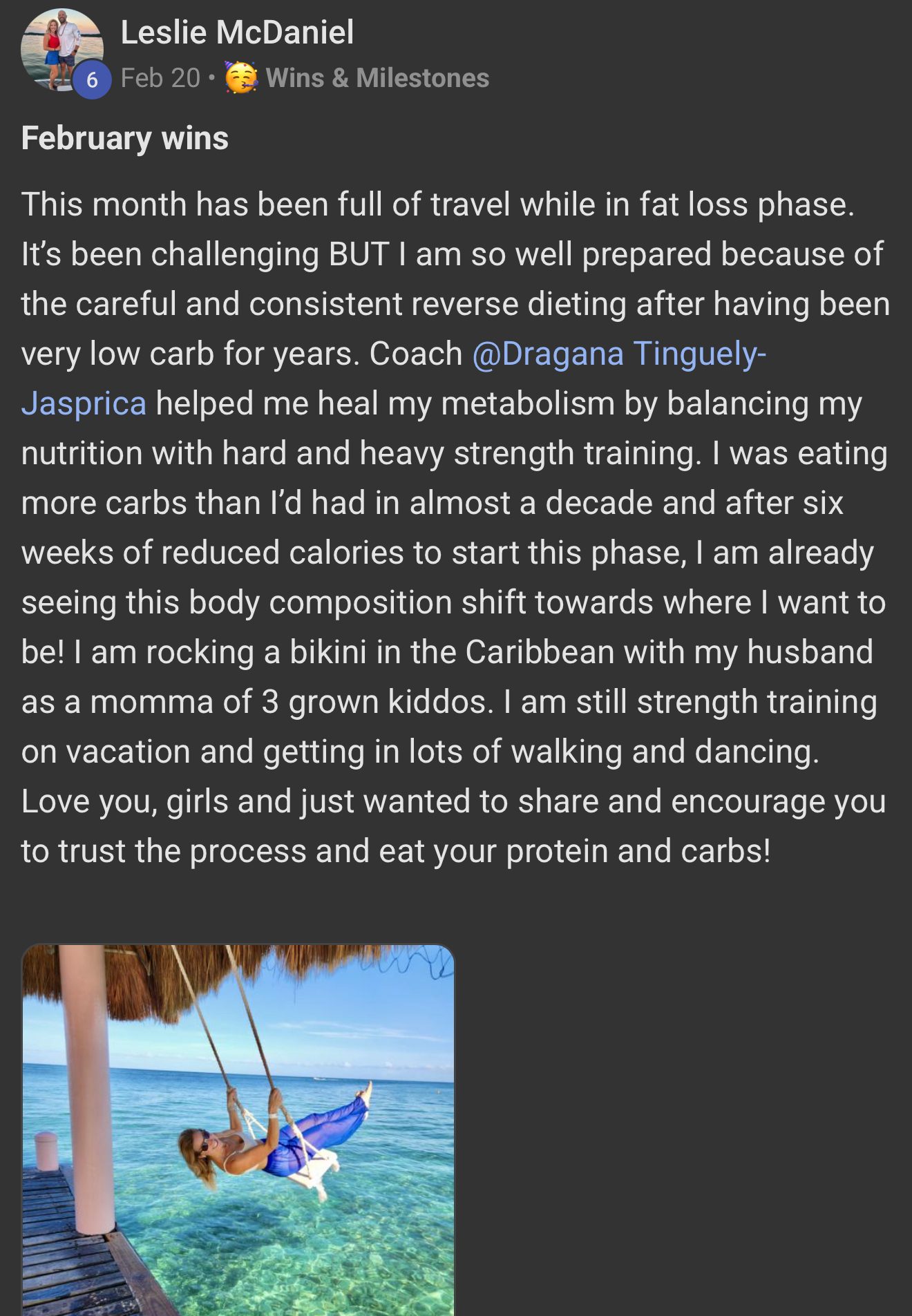 Coaching chat screenshot 33