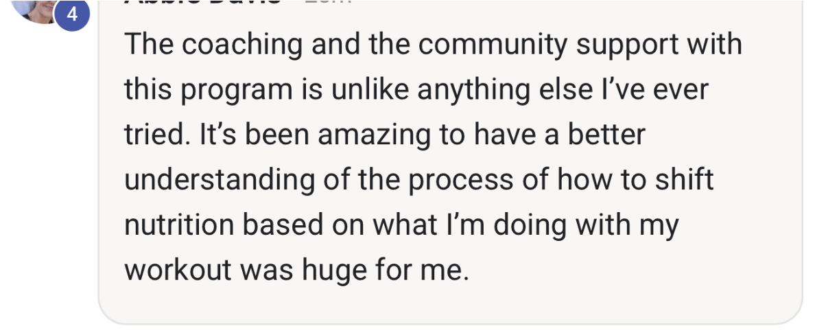 Coaching chat screenshot 18