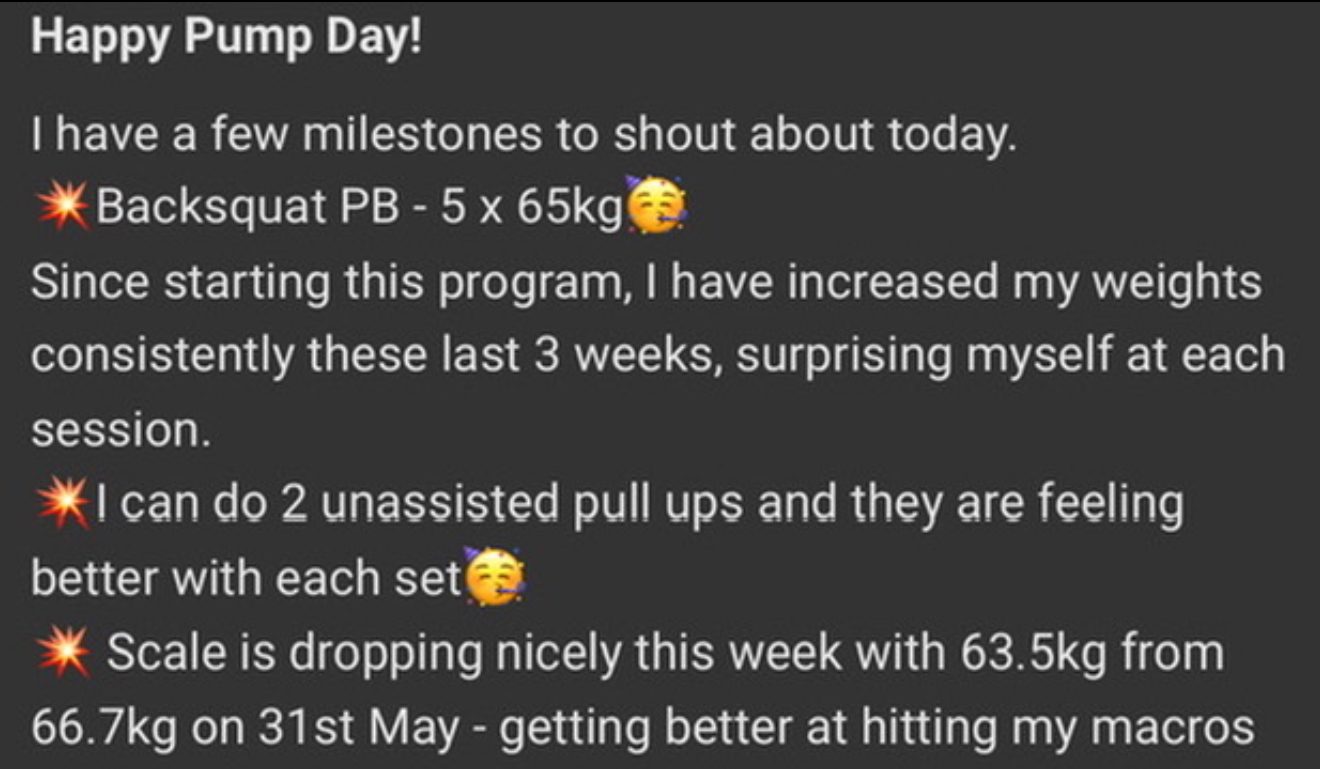 Coaching chat screenshot 54