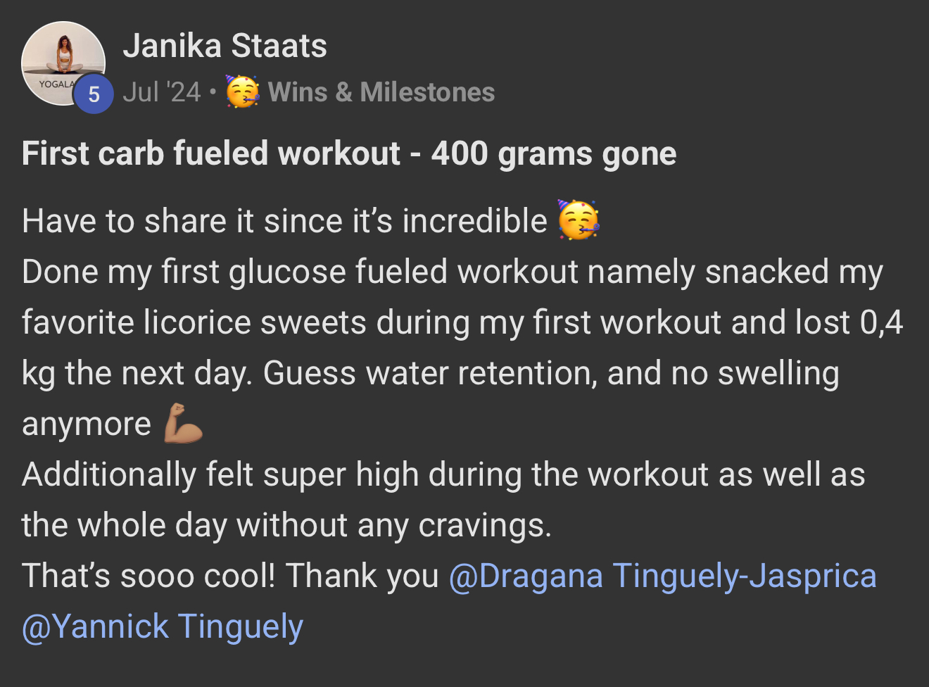 Coaching chat screenshot 35