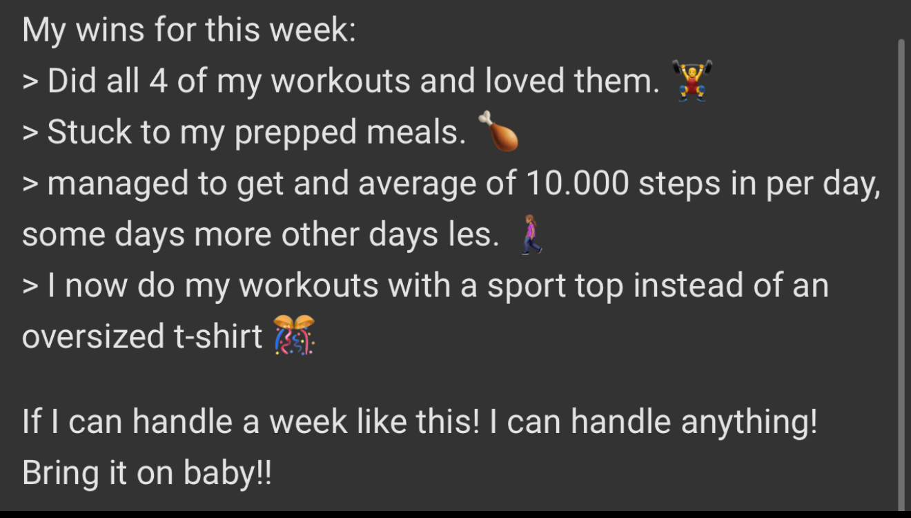 Coaching chat screenshot 51