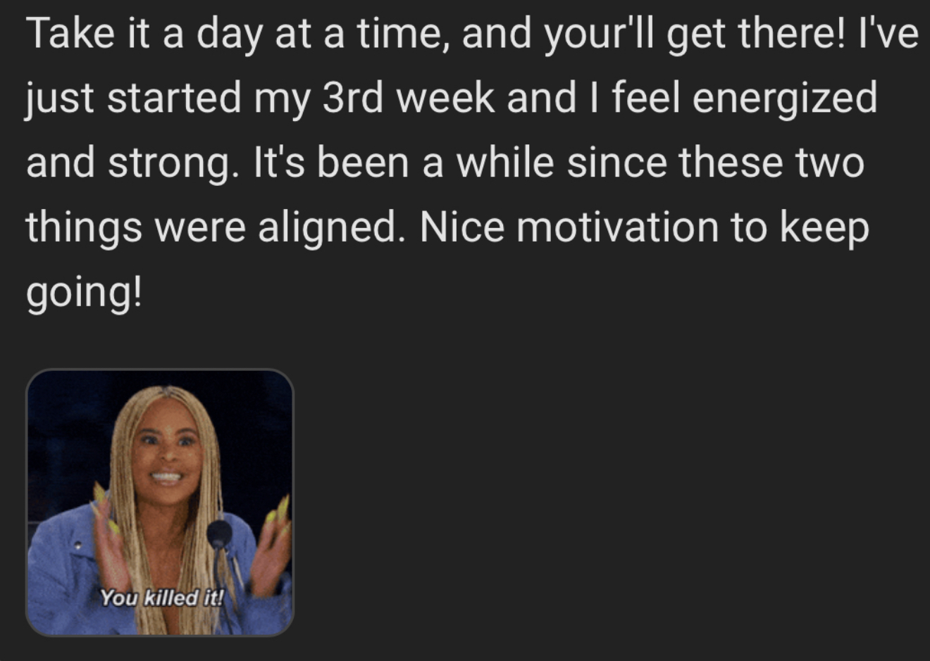 Coaching chat screenshot 49